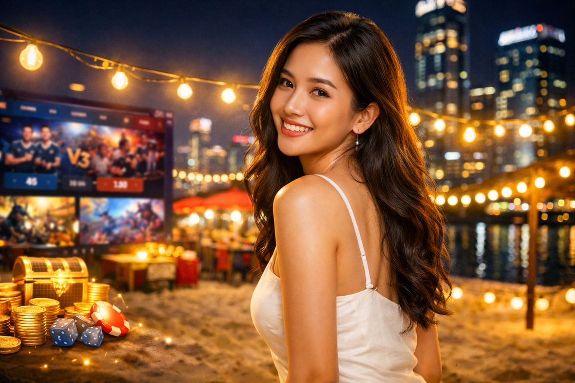 Người hâm mộ esports tại chợ đêm Hà Nội theo dõi giải thưởng và kết quả trận
